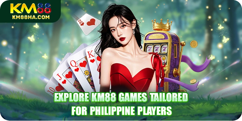 Explore KM88 games tailored for Philippine players