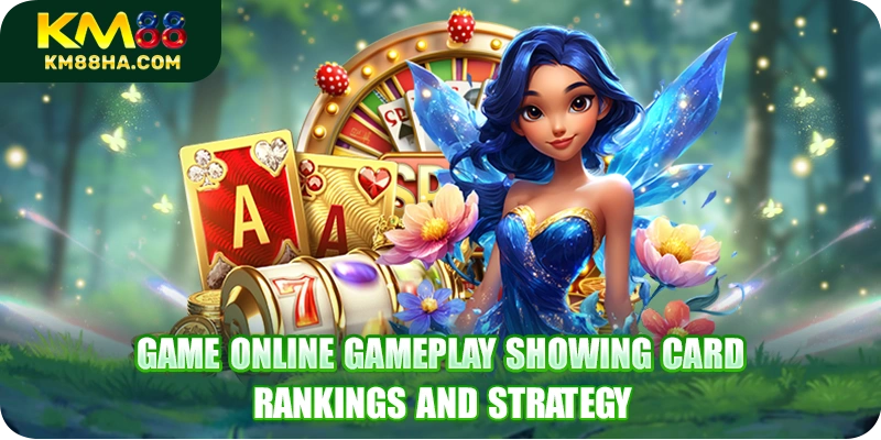 Game online gameplay showing card rankings and strategic Game online gameplay showing card rankings and strategic