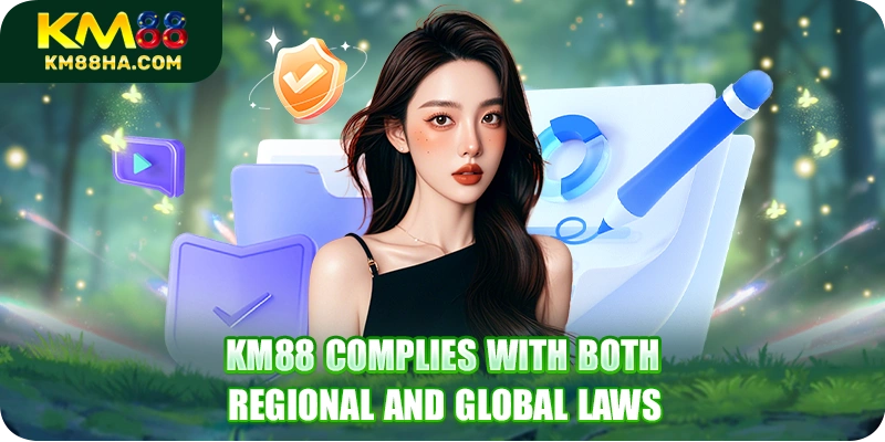 KM88 complies with both regional and global laws KM88 complies with both regional and global laws