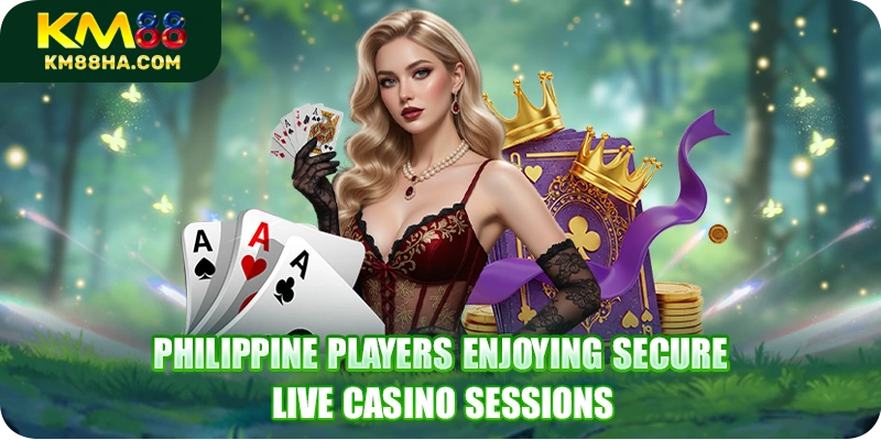 Philippine players enjoying secure live casino sessions Philippine players enjoying secure live casino sessions