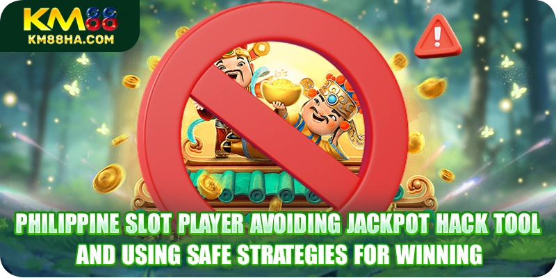 Philippine slot player avoiding Jackpot Hack Tool and using safe strategies for winning