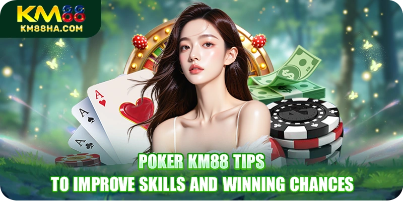 Poker KM88 Tips To Improve Skills And Winning Chances