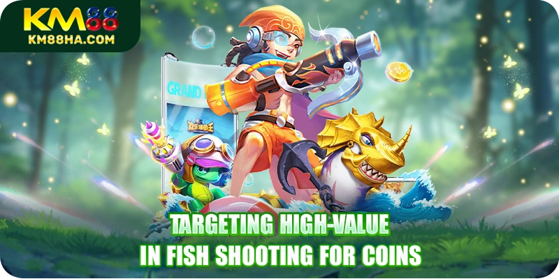 Targeting high-value in fish shooting for coins Targeting high-value in fish shooting for coins