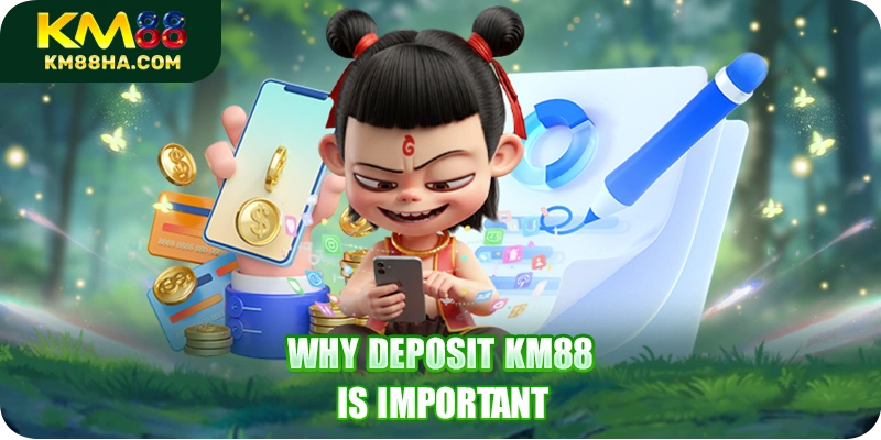 Why deposit KM88 is important